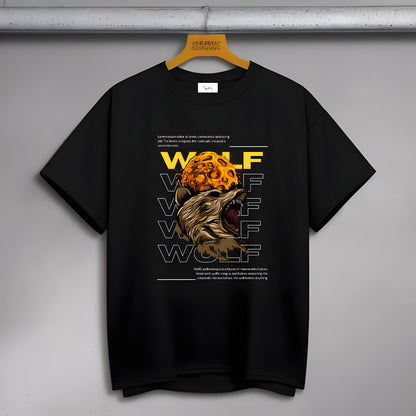Wolf, Oversized T-Shirt
