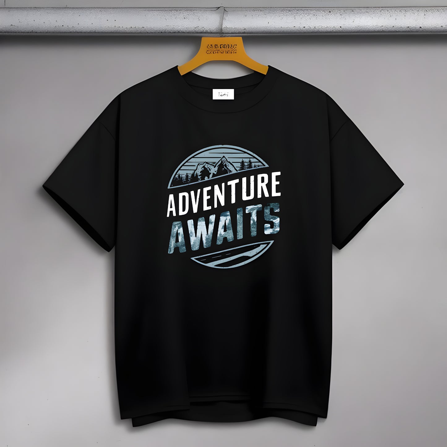 Adventure Awaits, Oversized T-Shirt